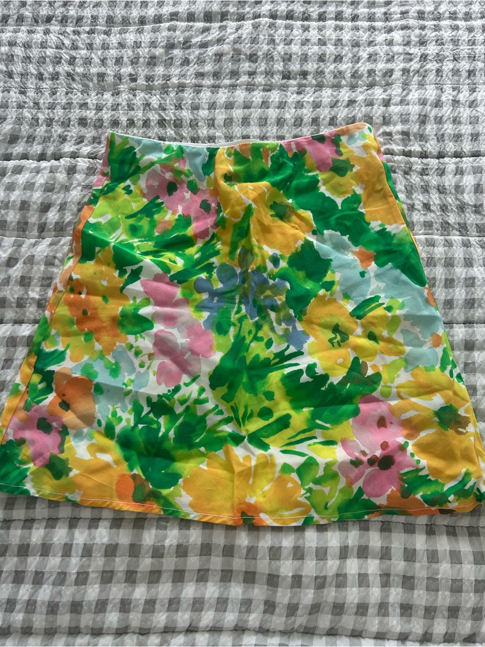 With Jean The Daisy Multicolored Floral Skirt